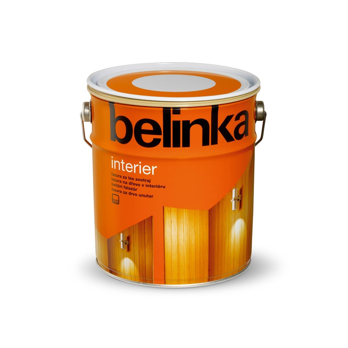 Водно лазурно покритие за защита на дървото в интериора - Belinka INTERIER