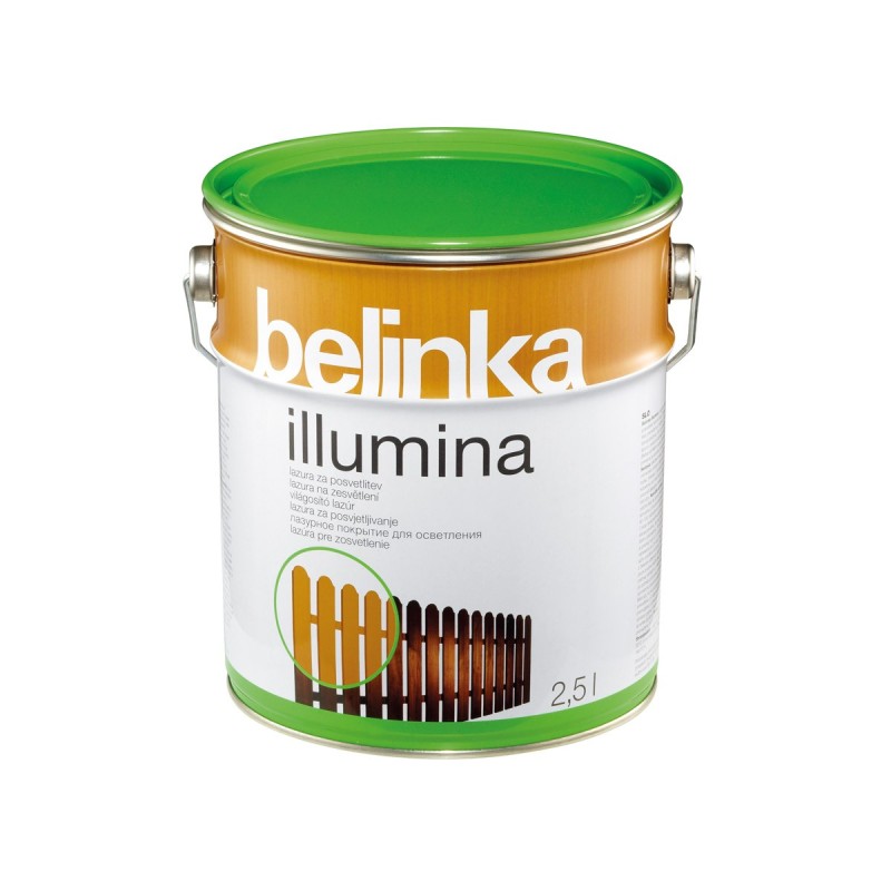 Лазурно покритие за изсветляване на тъмни повърхности - Belinka ILLUMINA