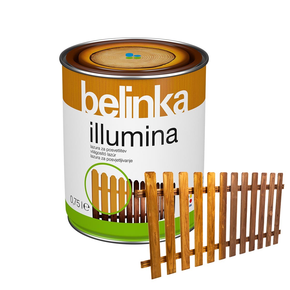 Лазурно покритие за изсветляване на тъмни повърхности - Belinka ILLUMINA