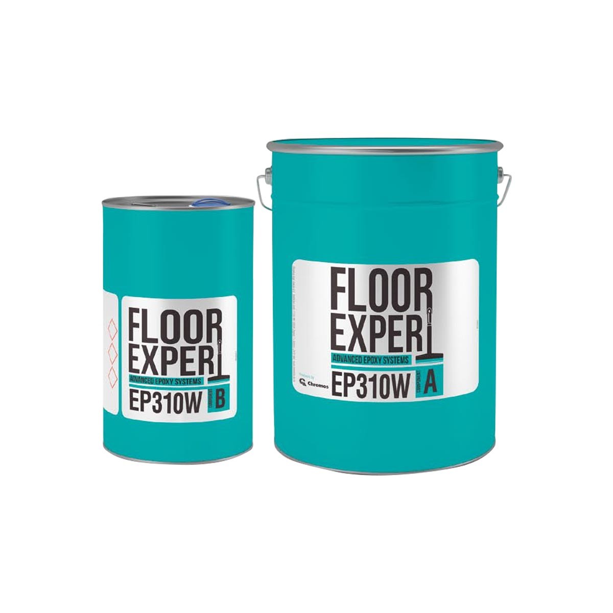 Floor Expert EP 310 W - двукомпонентно завършващо епоксидно покритие на водна база