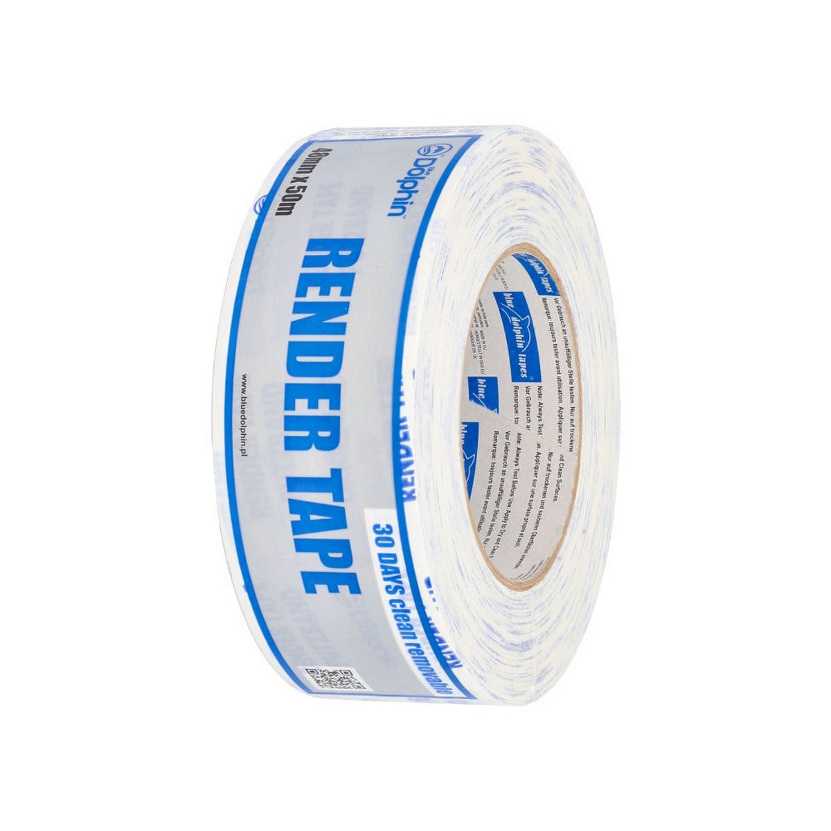 BlueDolphin Render Tape професионална лента за отсичане на фасадни мазилки 30 дни