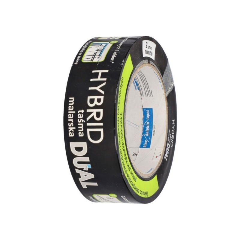 BlueDolphin Двойнозалепваща лента HYBRID DUAL 19mm x 10m