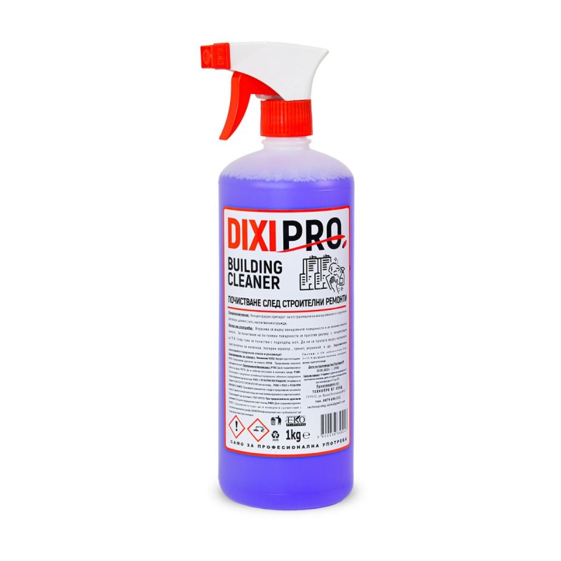 DIXIPRO BUILDING CLEANER - Почистване след строителни ремонти