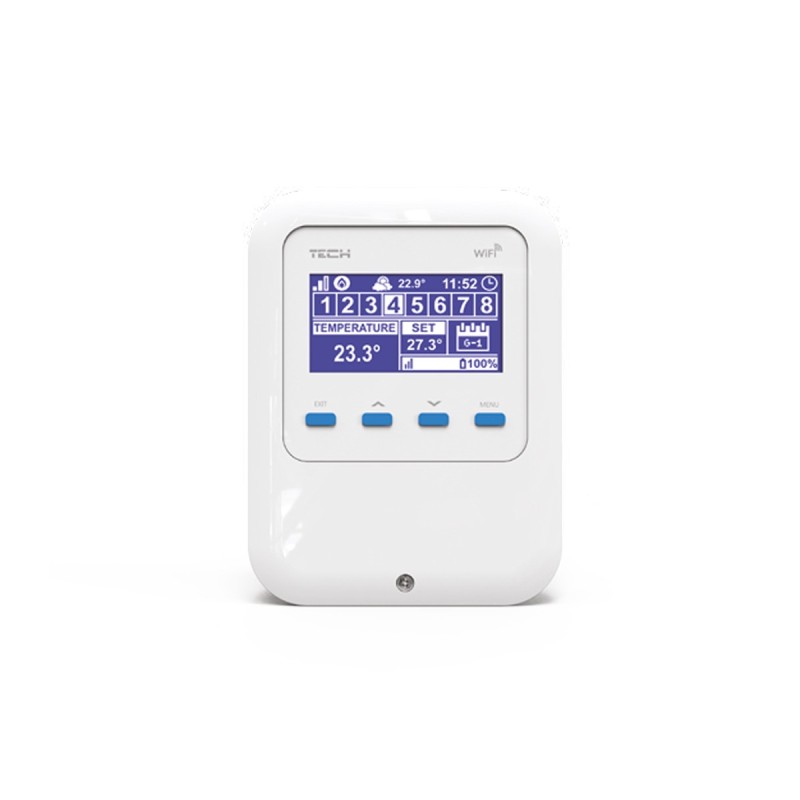 Tech-Controllers МОДУЛ  WIFI ЗА ТЕРМОЕЛЕКТРИЧНИ ЗАДВИЖКИ-EU-WIFi 8S