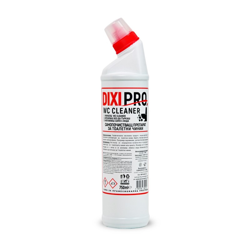 DIXIPRO WC CLEANER - Самопочистващ препарат за тоалетни чинии