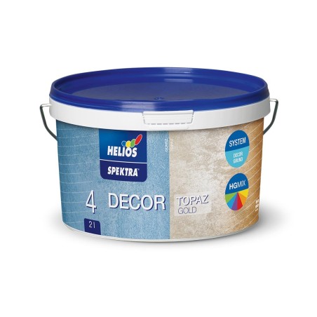 Пясъчна мазилка декоративна HELIOS SPEKTRA DECOR TOPAZ GOLD