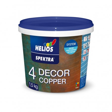 Декоративна мазилка HELIOS SPEKTRA DECOR Copper ръжда ефект