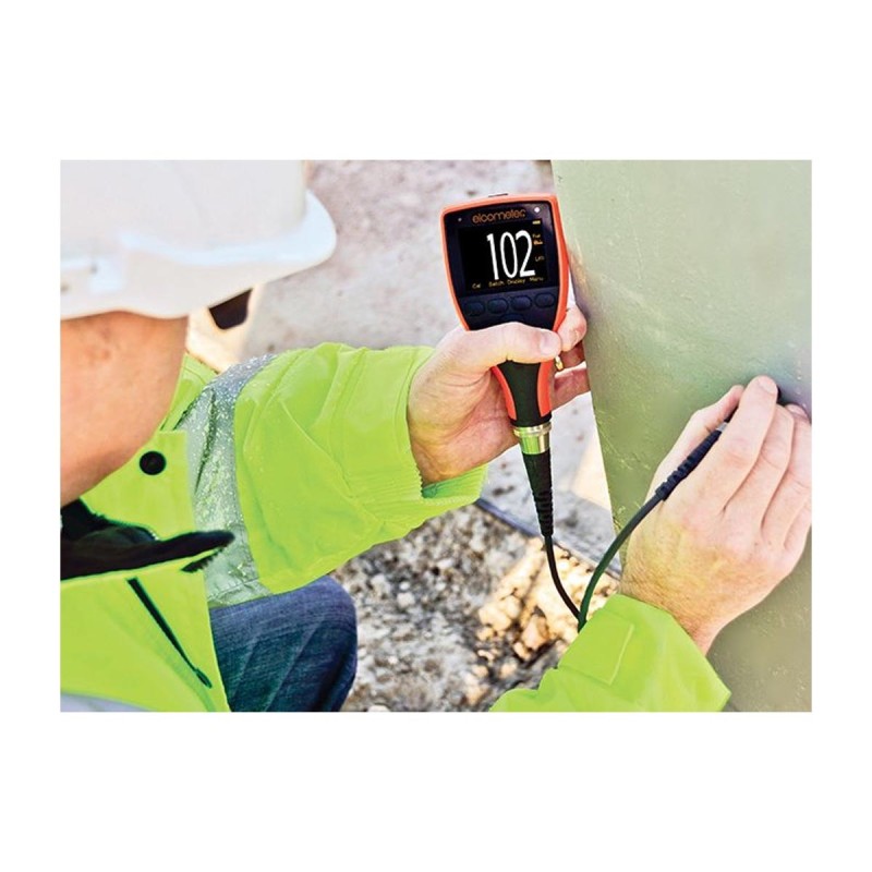 ELCOMETER Elcometer 456, сертифициран уред за измерване дебелина за външна сонда върху немагнитни метали