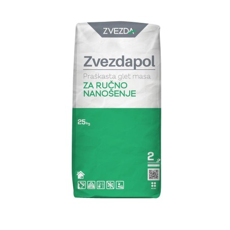 Прахообразна шпакловка за ръчно нанасяне ZVEZDA ZVEZDAPOL