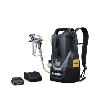 WAGNER SprayPack 18V kit - Иновативна акумулаторна безвъздушна система за пръскане на боя