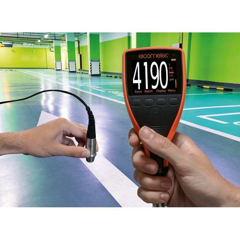 ELCOMETER 500 T, уред за измерване дебелина на покритие върху бетонови основи