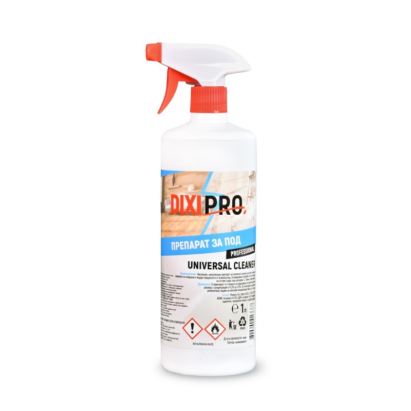 Препарат за под - DIXIPRO UNIVERSAL CLEANER концентрат с пулверизатор