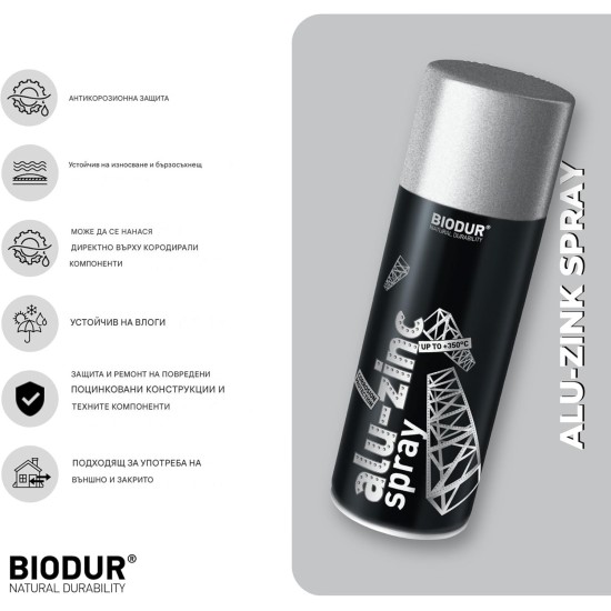BIODUR Спрей Цинк - Алуминий