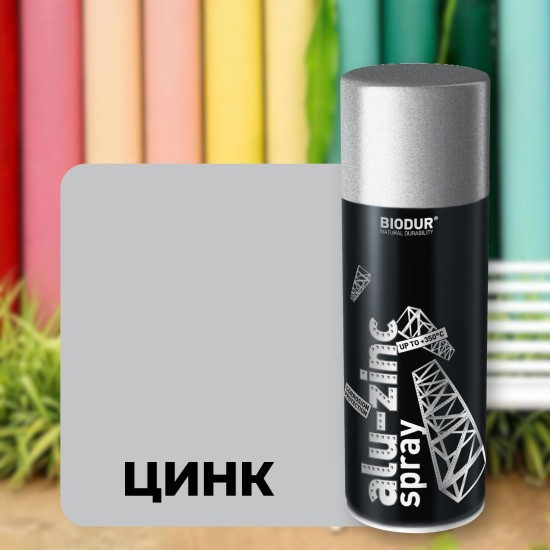 BIODUR Спрей Цинк - Алуминий