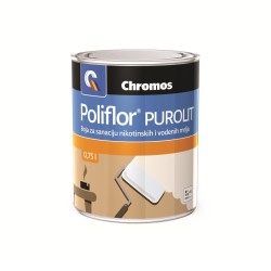 Покритие срещу водоразтворими петна Chromos POLIFLOR PUROLIT на база разтворител (никотин, дим и др.)