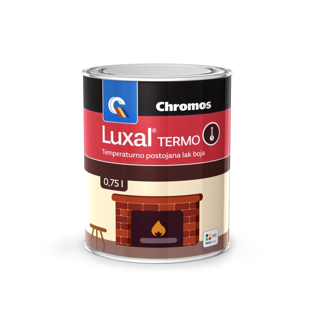 Температуроустойчиво покритие за метални повъхности Chromos LUXAL TERMO