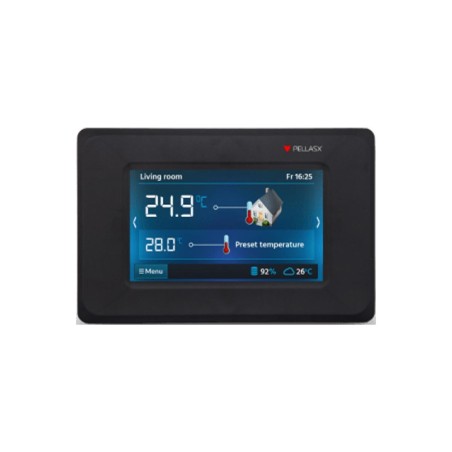 БЕЗЖИЧЕН СТАЕН ТЕРМОСТАТ PELLASX RADIO TOUCH