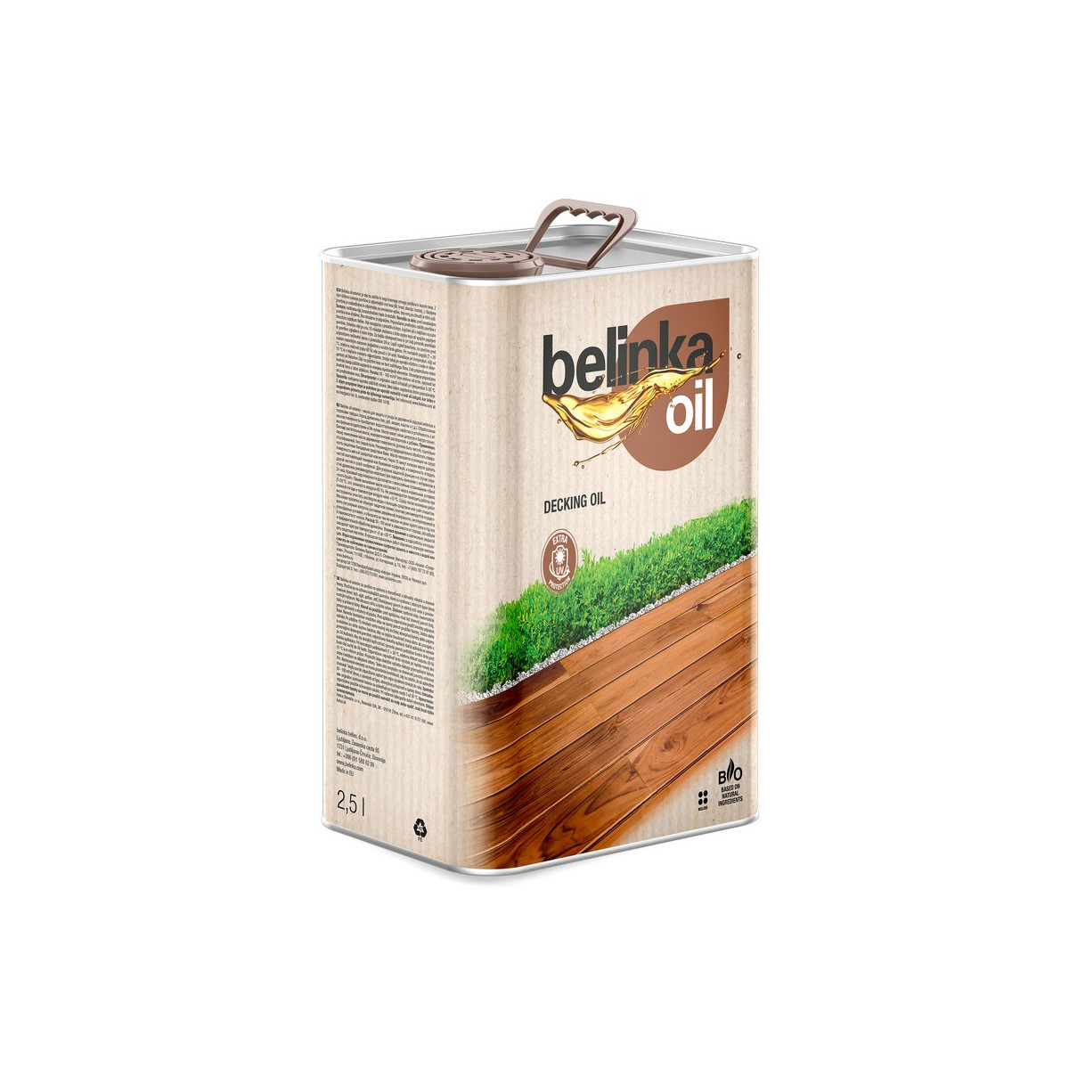 Защита и поддръжка на външни дървени подове и градинска мебел - Belinka Oil Decking