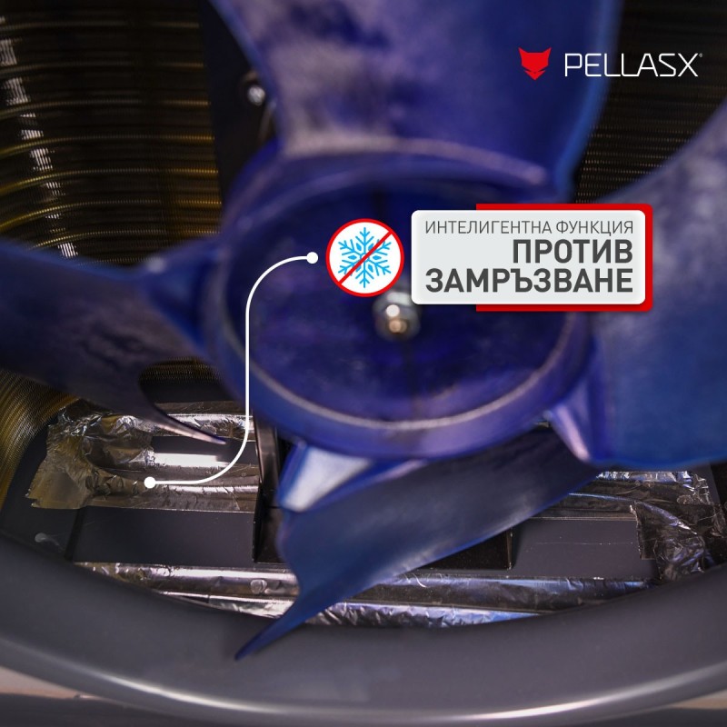 Термопомпа PellasX PX Stabila Air с компресор Mitsubishi